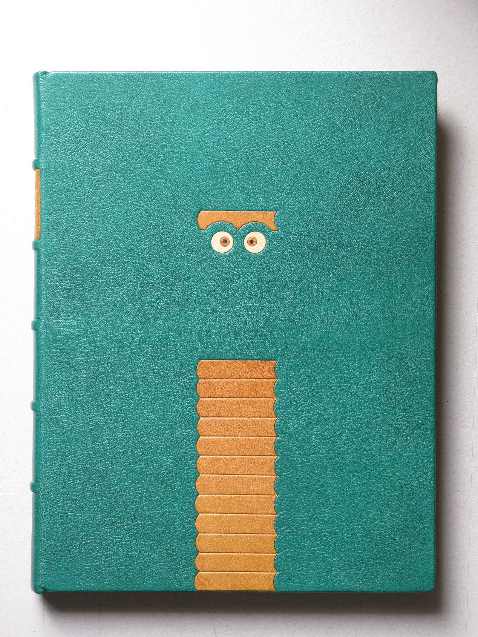Livre d’or du bibliophile, Deuxième année 1926–1927, Paris. Jareća koža, kožni mozaik